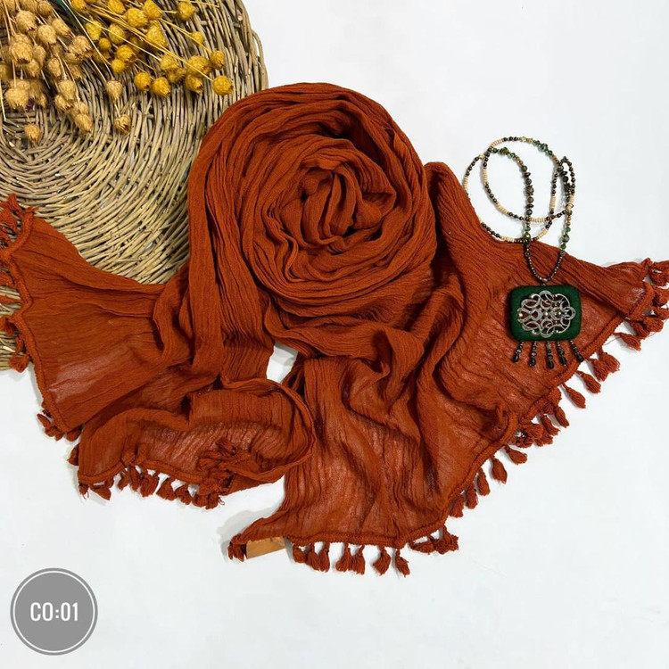 شال هنری الیاف گیاهی